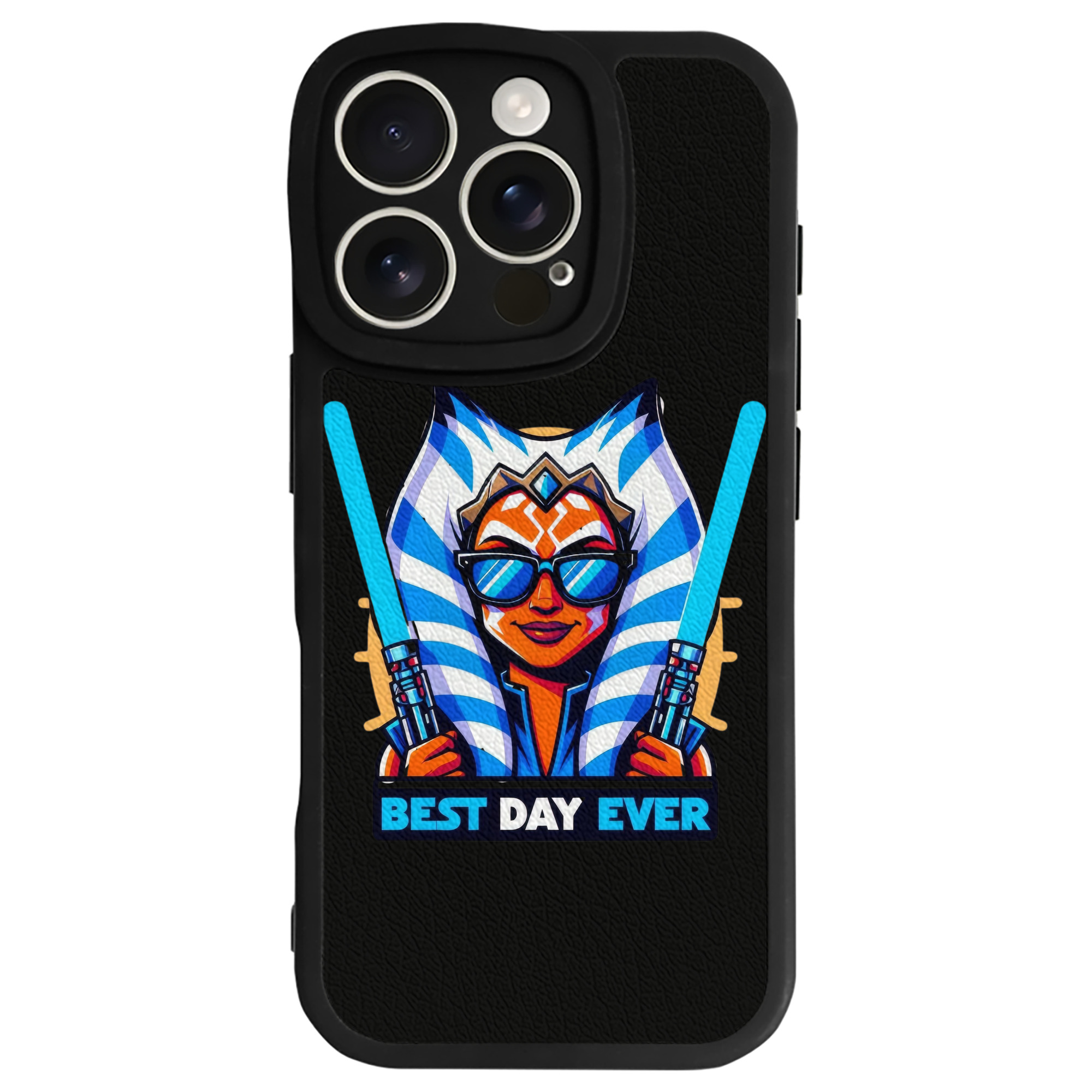 （画像用） スター・ウォーズ Star Wars 【iPhone 16シリーズ対応】シリコンスマホケース（レザー調） 材質：シリコン